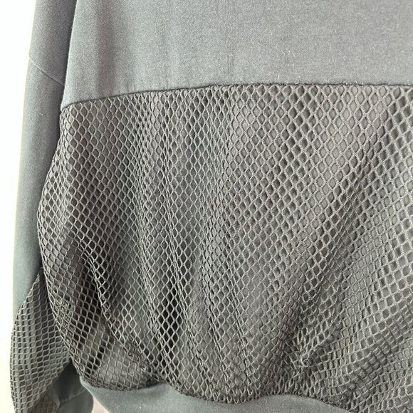 Adidas black mesh zip up size XL - Picture 6 of 6
